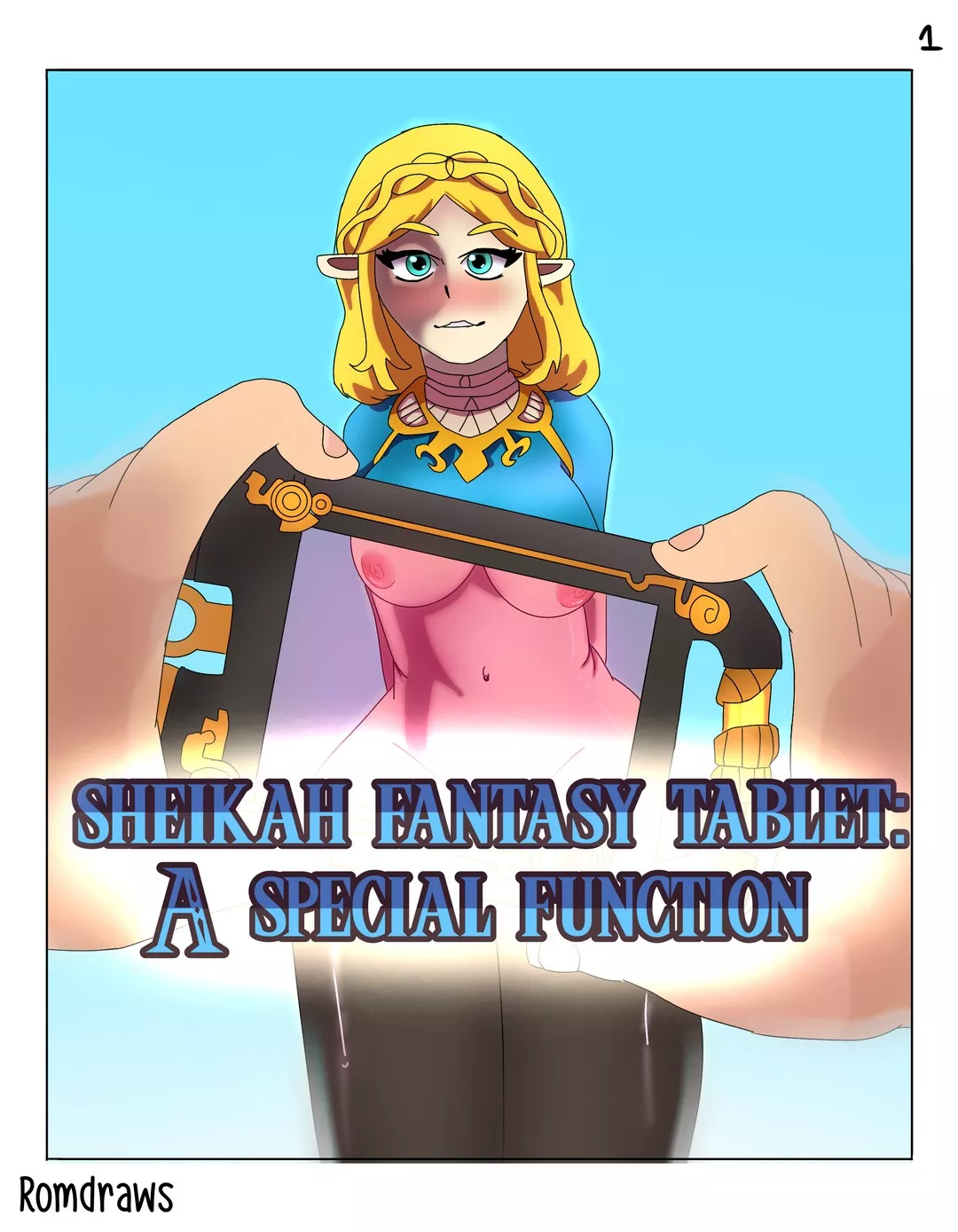 Sheikah Fantasy Tablet: A Special Function [Romdraws] (The Legend Of Zelda Porno) [Español]